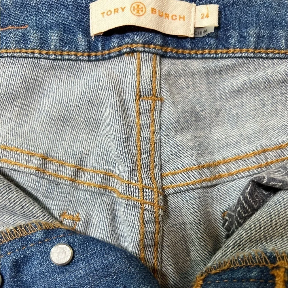 Tory Burch | Pardon My French Cuffed Jeans | 24